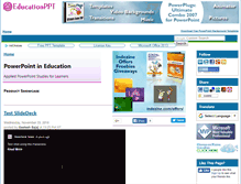 Tablet Screenshot of educationppt.com